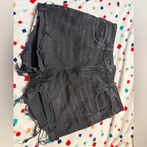 American Eagle Outfitters Charcoal Jean Shorts